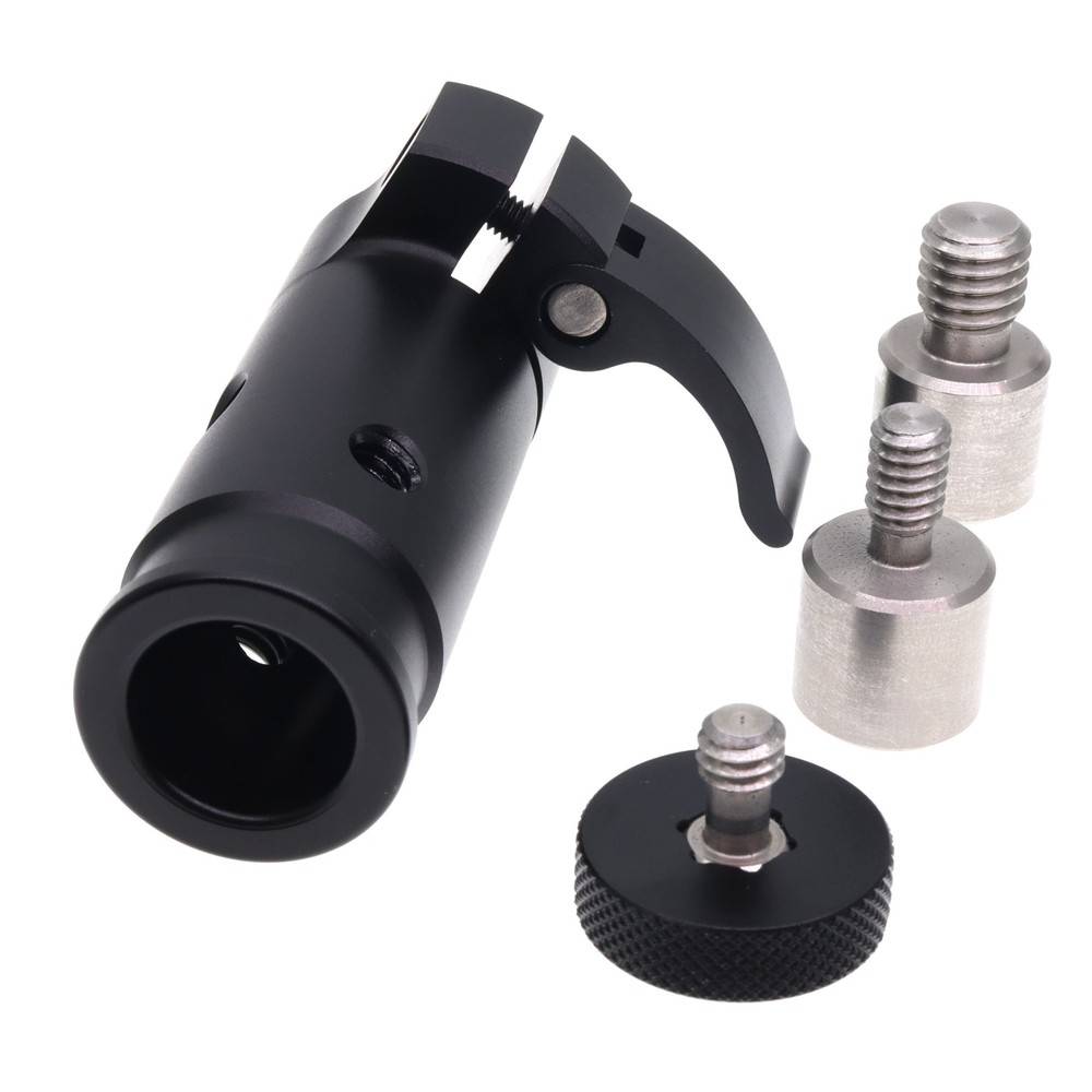 1/4" 3/8" Boom Pole Quick Release System for Magic leg fixed monitor replacement