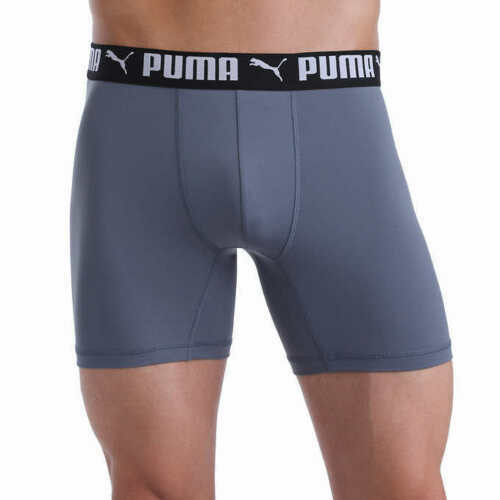 Puma Men's Performance Boxer Briefs, Pack 5