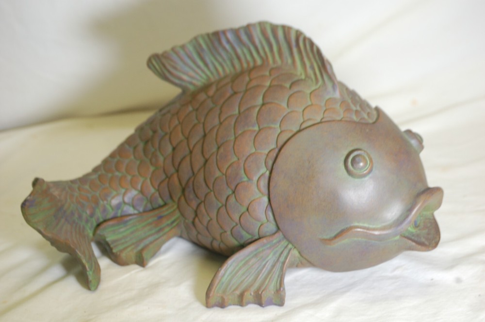 Koi Goldfish Sprinkler Fountain Head Gold Fish