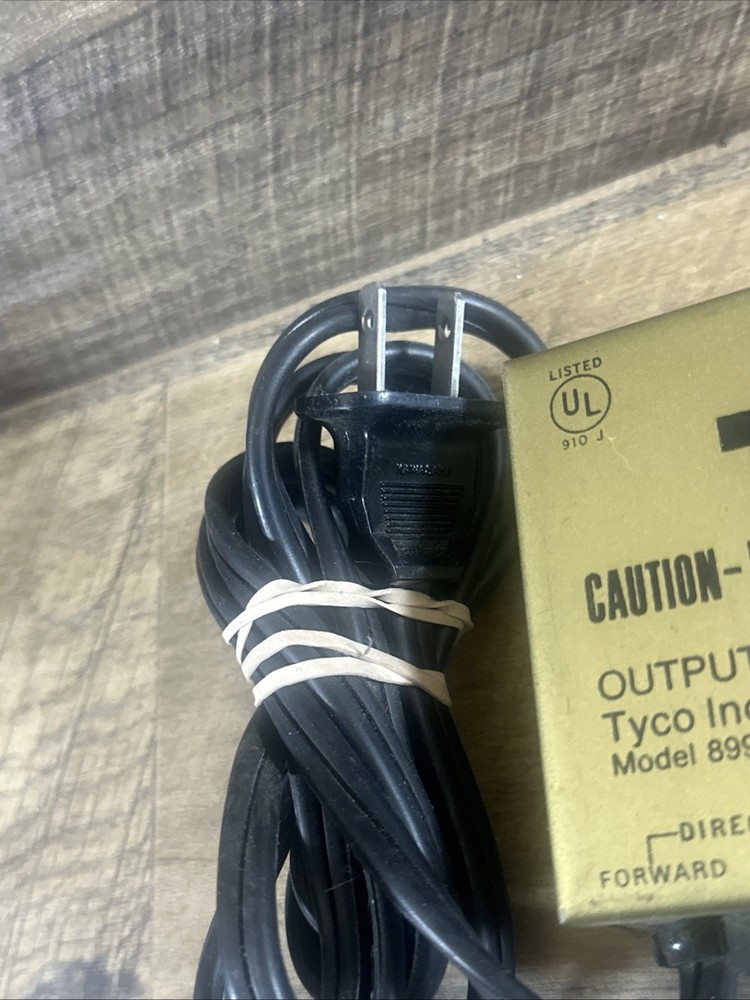 Tyco HO Electric Power Pack Train Transformer Model 899B Tested 💯
