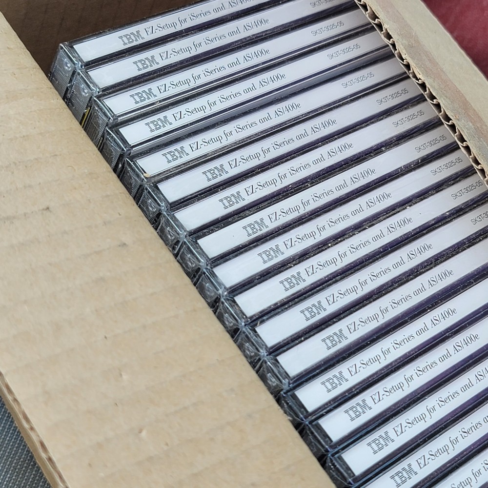 IBM EZ-Setup iSeries, AS/400e CD-ROM Client Access Express Netscape Communicator