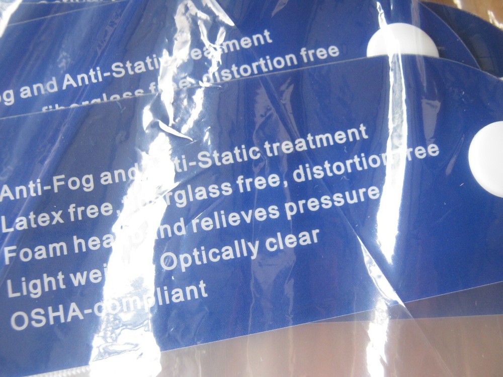 12 pcs Face Shield Direct Splash Protection New