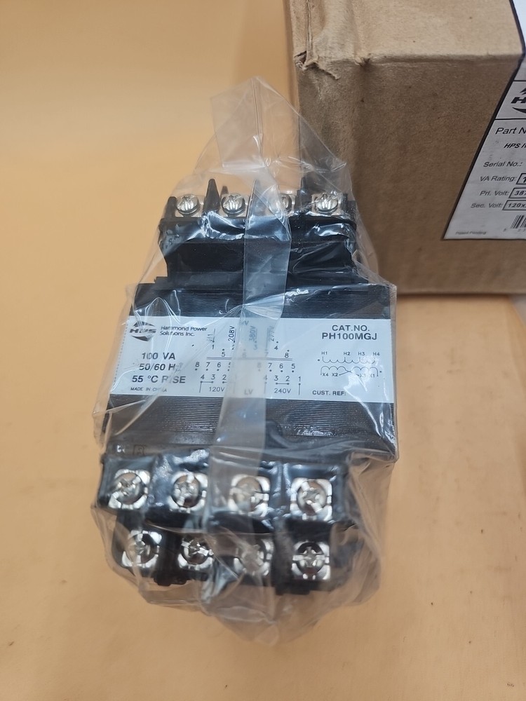 HPS Hammered Power Solutions PH100MGJ 100 VA industrial Control Transformer