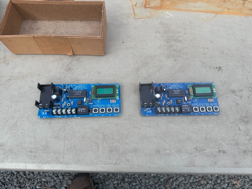 ALTRONIX Digital Programmable Timer PT724, Lot of 2