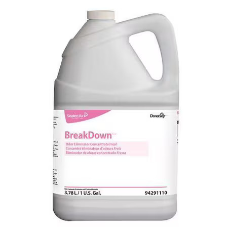 Diversey 94291110 Liquid Deodorizer, Red, Size 1 Gal.