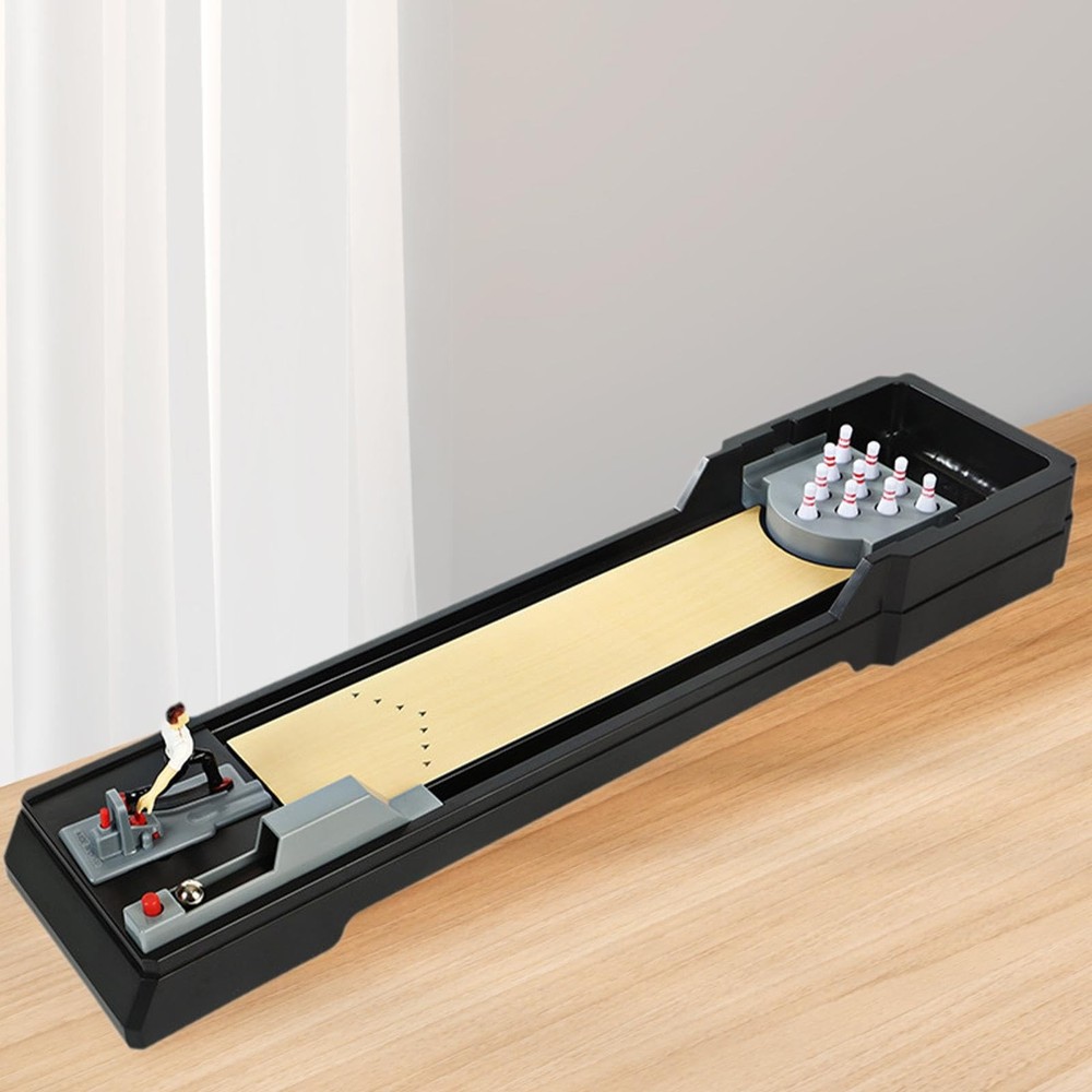 JunZheHub Tabletop Bowling Game - Arcade Desktop Activity for All Ages