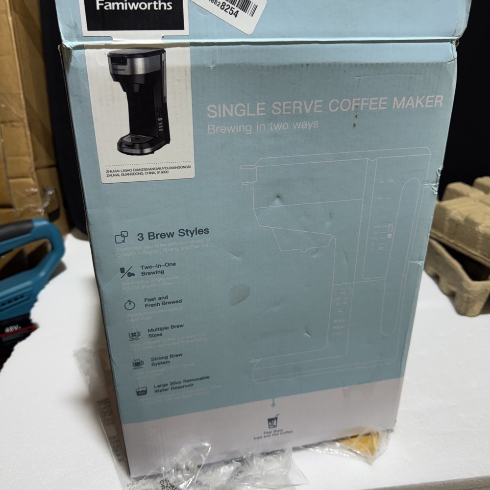 Famiworths Single Serve Iced/Hot Coffee Machine