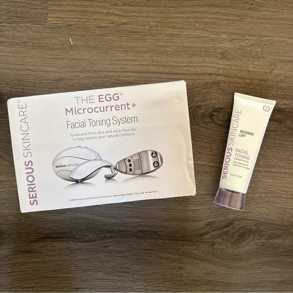 Microcurrent+ Facial Toning System - Silver