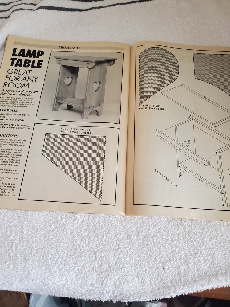 Crafts Set/3 Wood Project Mags Patterns Ideas
