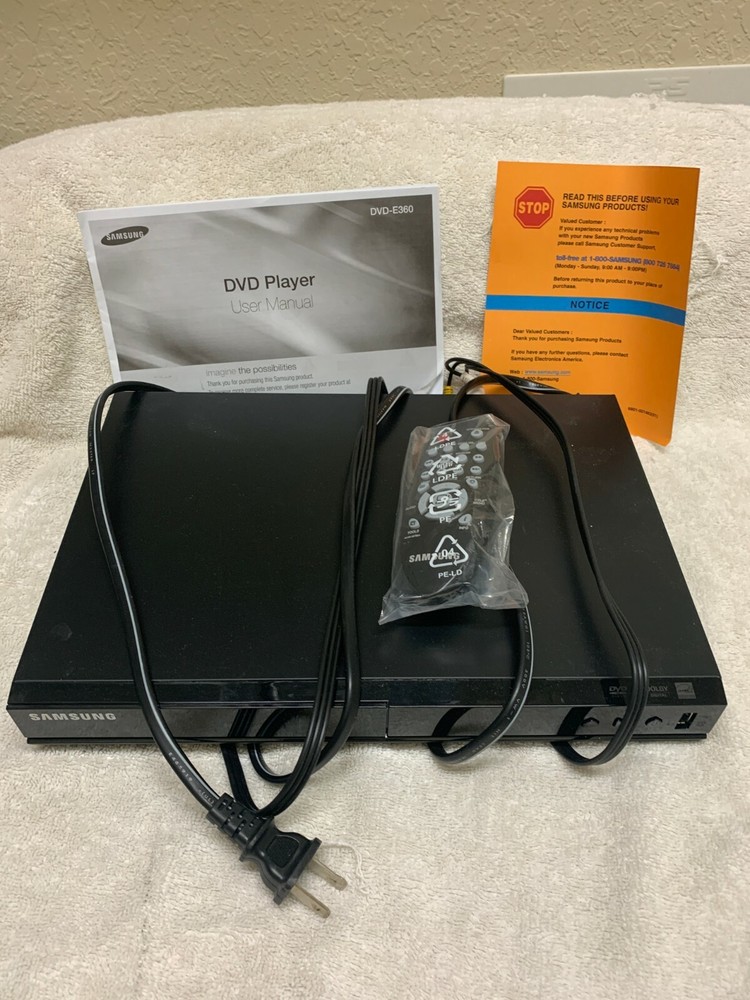 Samsung DVD-E360 DVD Player with USB Input