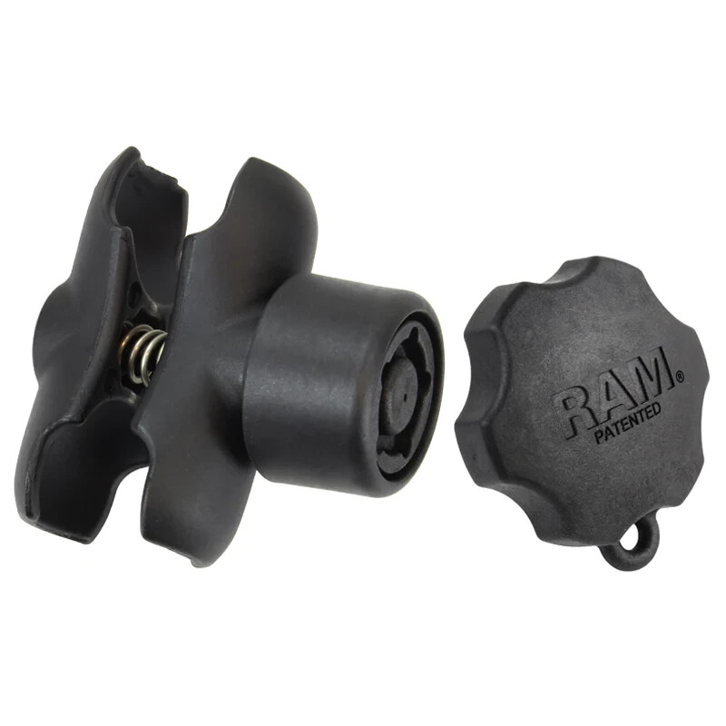 RAM-B-201U Short Double Socket Arm Mount ~ Pin-Lock 2 RAM-B-347U Base ~FREE SHIP