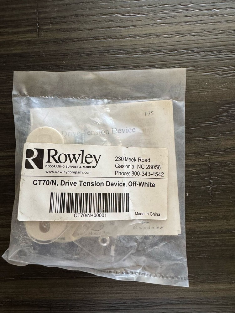 Rowley CT70/N, Drive Tension Device, Off-White