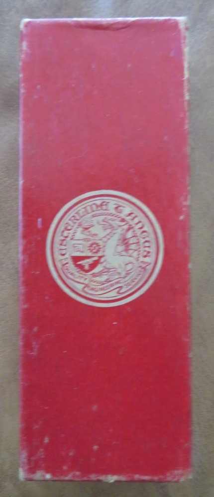 Vintage Esterline Angus Record Chart Box ONLY