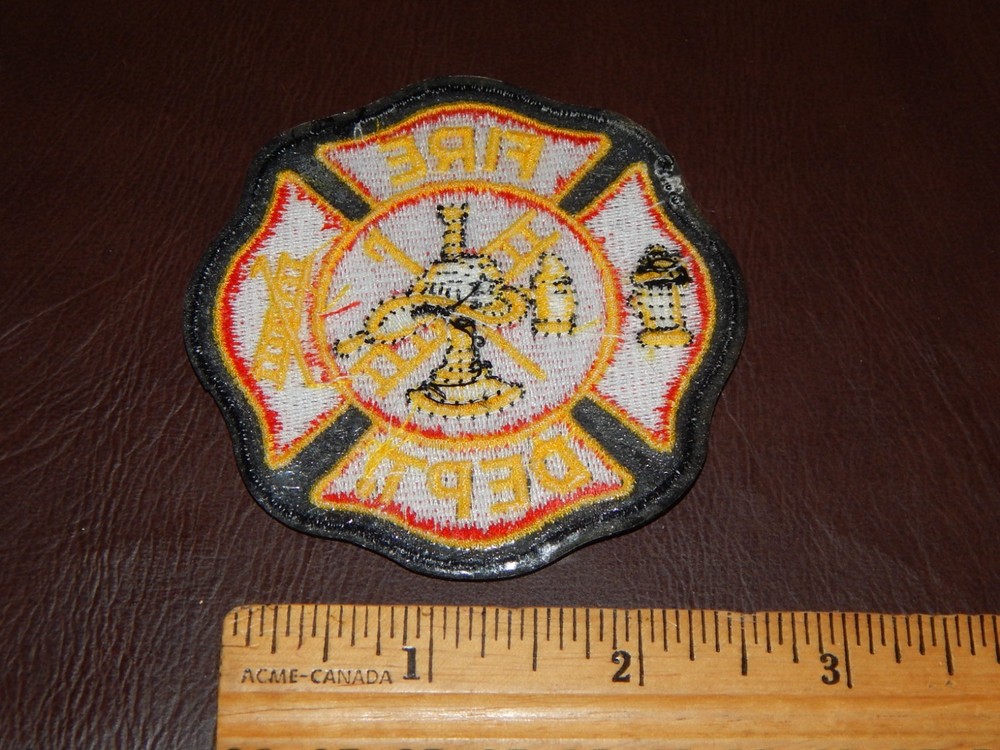 FIRE DEPARTMENT RESCUE PATCH