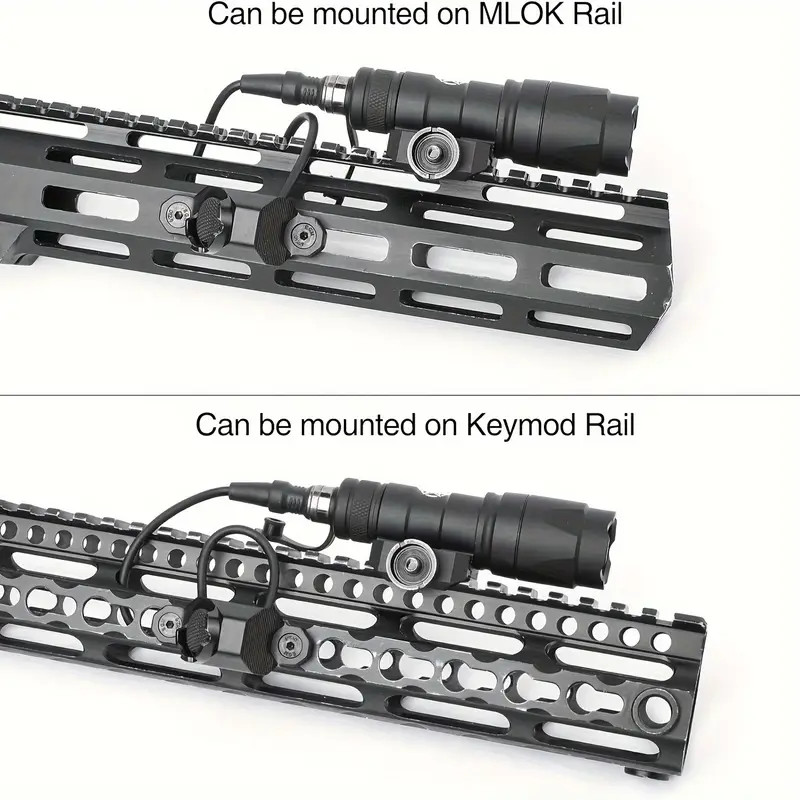 Tactical M300B Light LED Flashlight M300 Weapon Remote Switch Constant Momentary