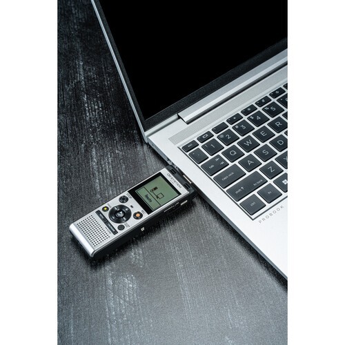 Reconditioned OM SYSTEM WS-882 Digital Voice Recorder- Silver