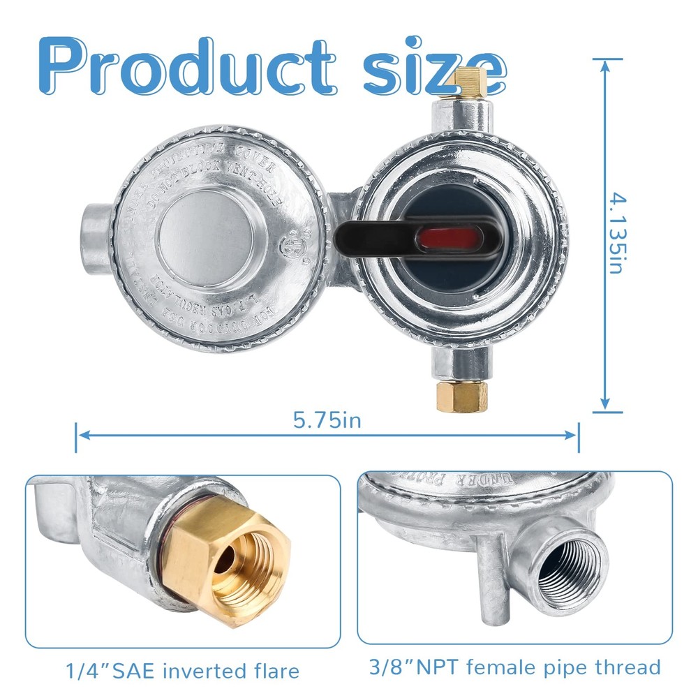 GR-9984 Rv Propane Regulator, Regulator