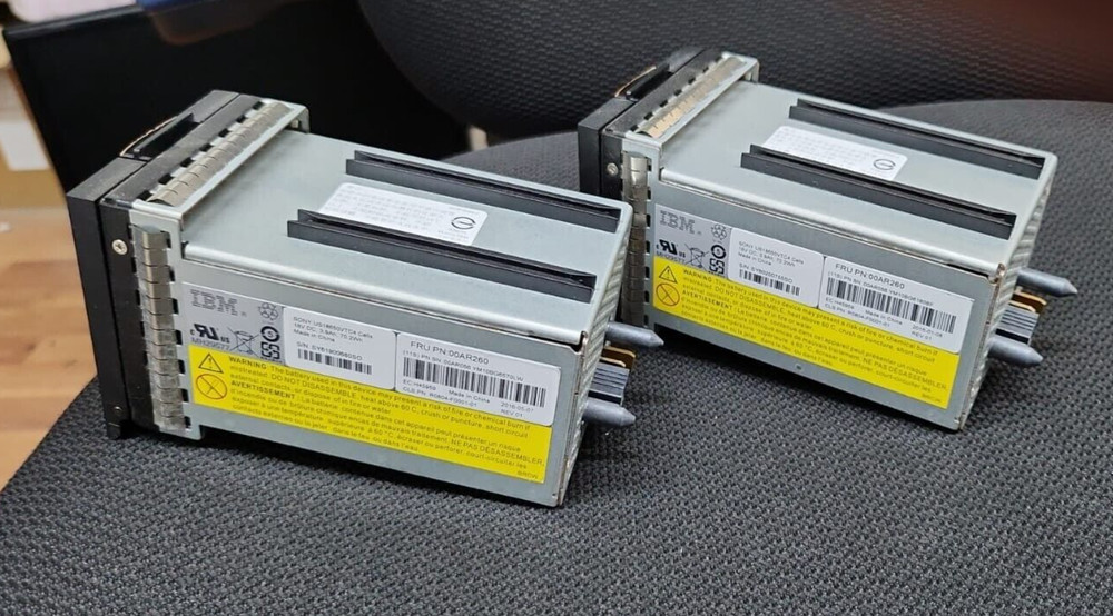 2x IBM 00AR260 SVC RAID CACHE BACKUP BATTERY
