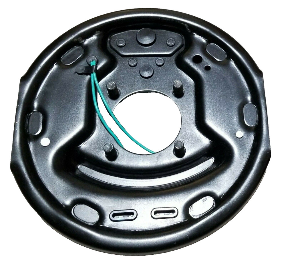 FOUR Trailer Backing Plate Brake Electric 10" Fits Dexter Nev-R-Adjust 3500 Self