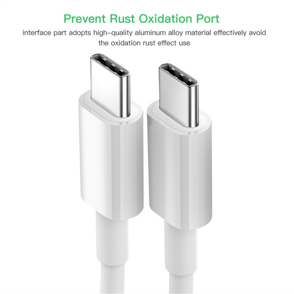 3-pack USB-C to USB C Type-C Fast Charging Data SYNC Charger Cable Cord 3/6/10FT