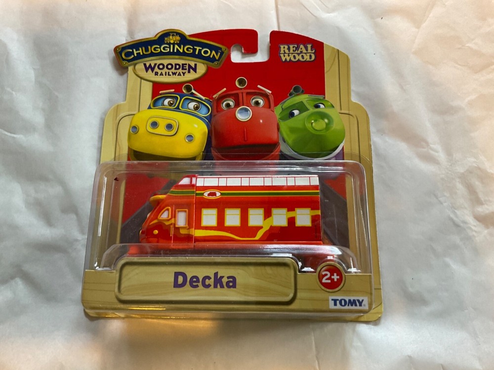 CHUGGINGTON WOODEN MAGNETIC TRAIN- DECKA New