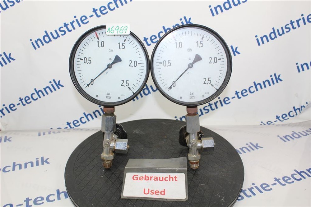 WIKA DIN Pressure Gauge