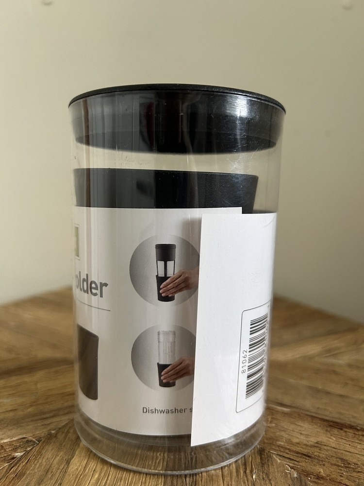Takeya Infuser Holder Black for Tea & Fruit Infusers, Dishwasher Safe Plastic
