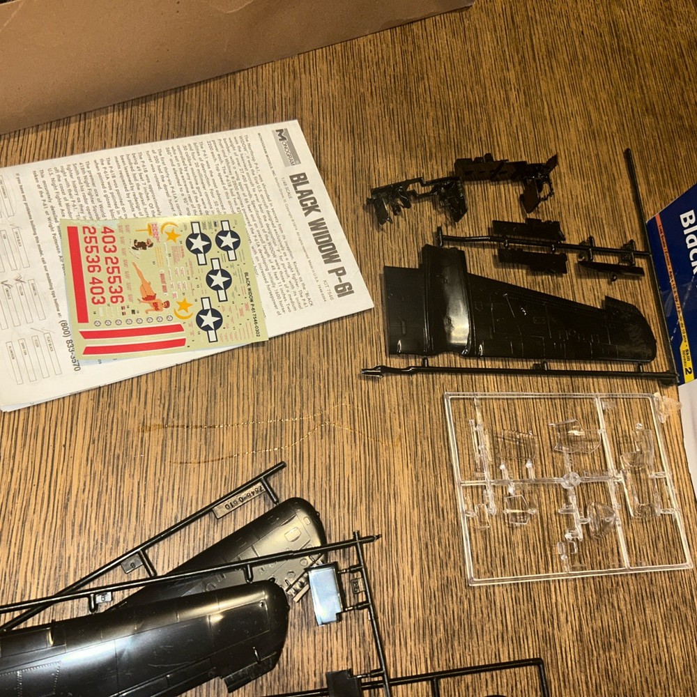 Revell P-61 black widow 1:48 Scale Open Box