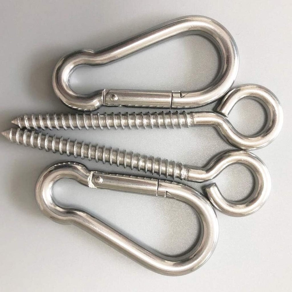 Hammock Hanging Kit, Heavy Duty Swing Hangers Eye Hooks for 2 Pack