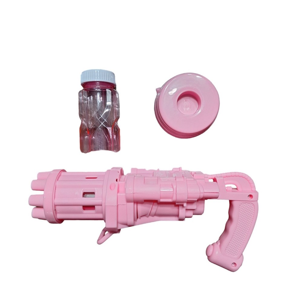 Pink bubble Galting gun machine