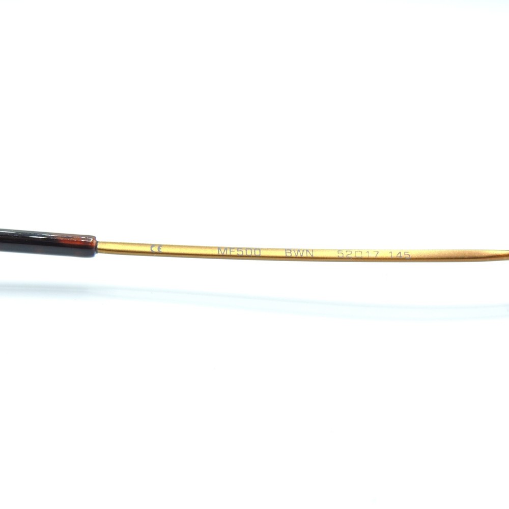 M-Flex MF 500 BWN Brown Eyeglass Frame 52 17 145