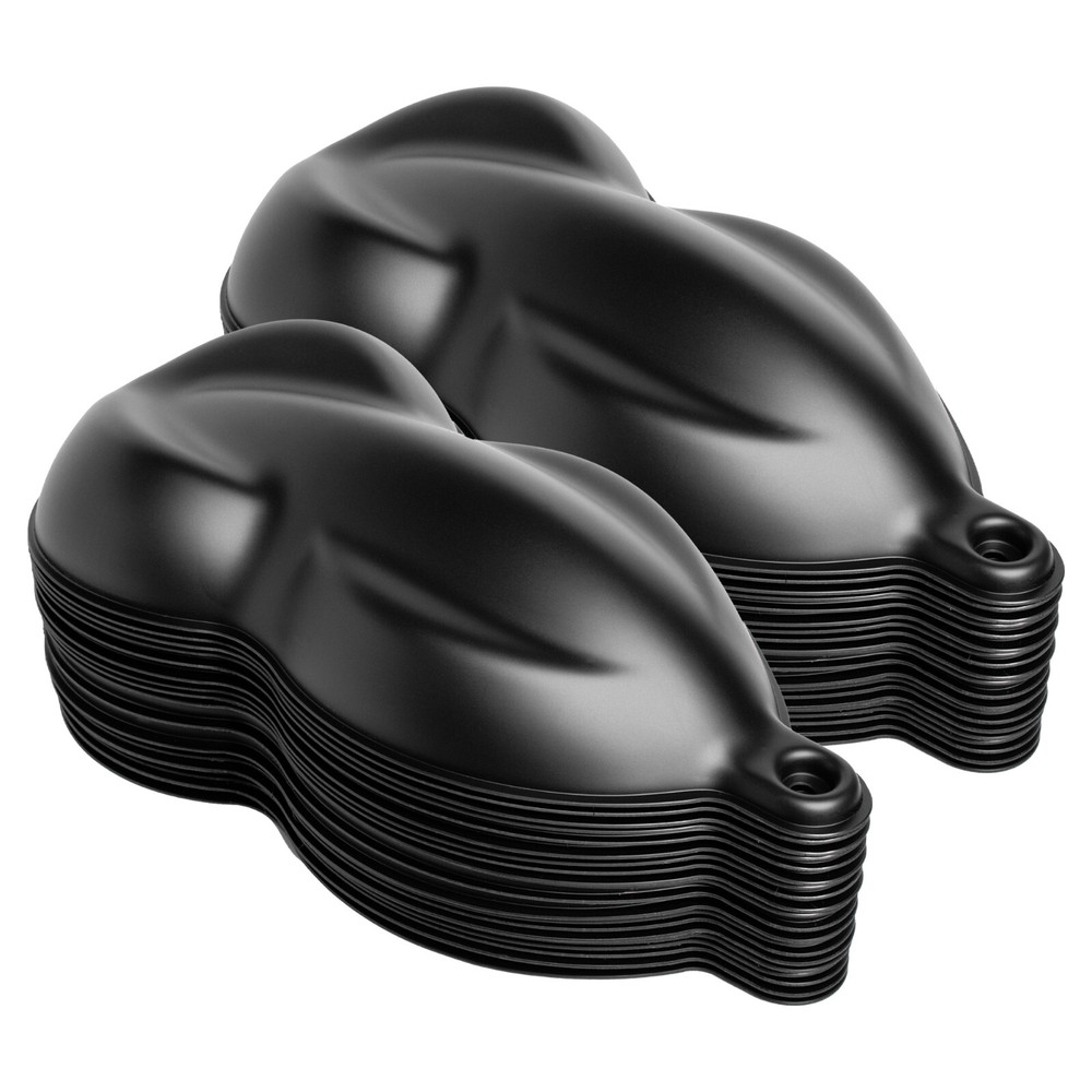 50 Pack Speed Shapes Black / White / Gray - Plastic Paint Model/Display