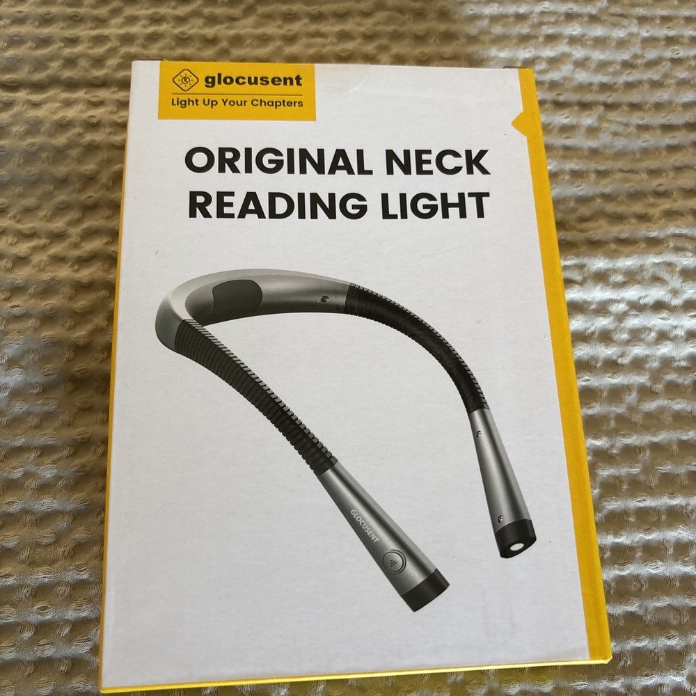 Glocusent LED Neck Reading Light - Grey (GLCSNTBL001)