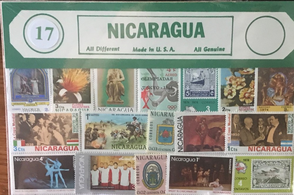 Stamp Packet - Nicaragua