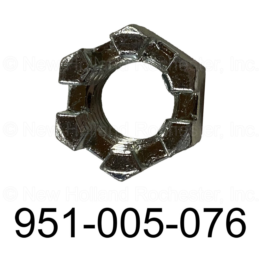 Hiniker Slotted Hex Nut Part # 951005076