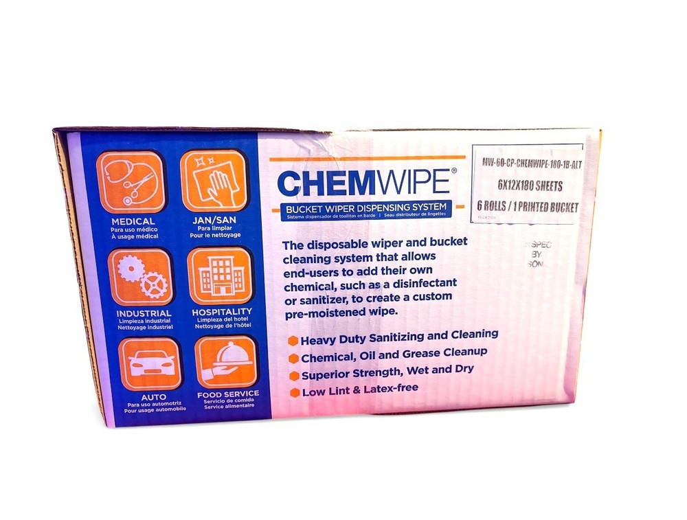 CHEMWIPE BUCKET WIPER DISPENSING SYSTEM