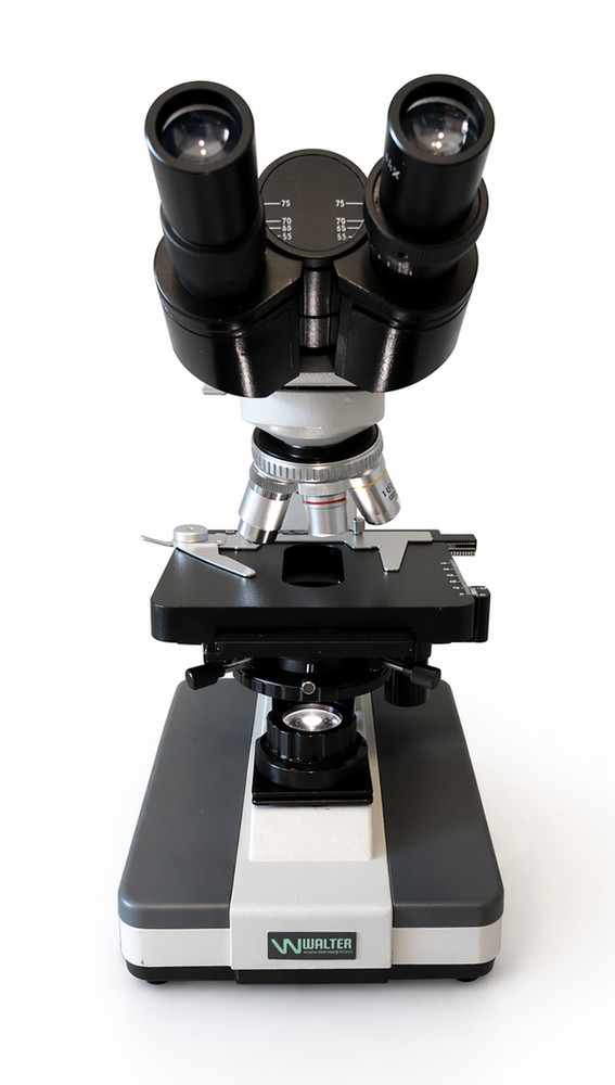 Walter Binocular Compound Microscope 40X-1000X Oil Tested