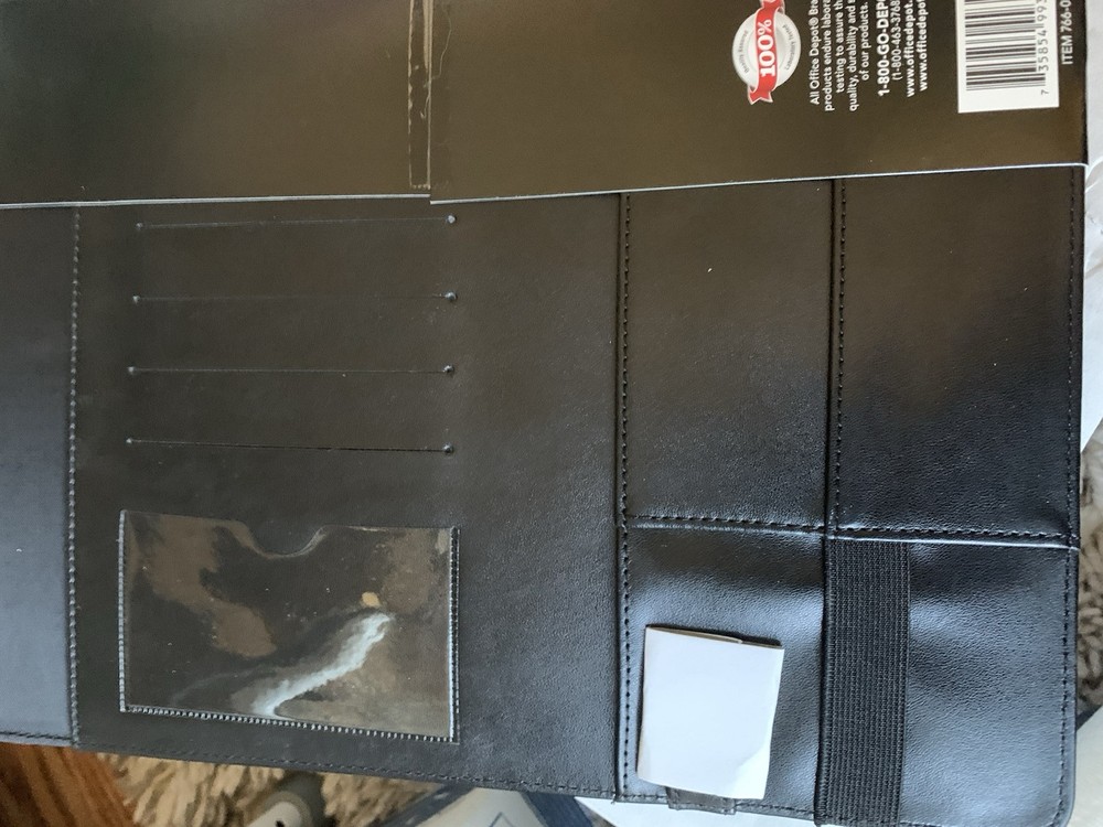 Foray Refillable Notebook 2 Each. Letter Size