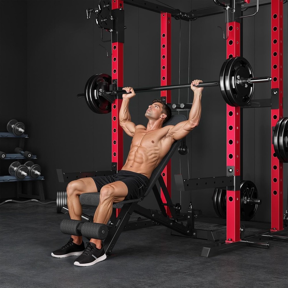 Weight Bench 1300Lbs Capacity Bench Press & Strength Training Workout Benche