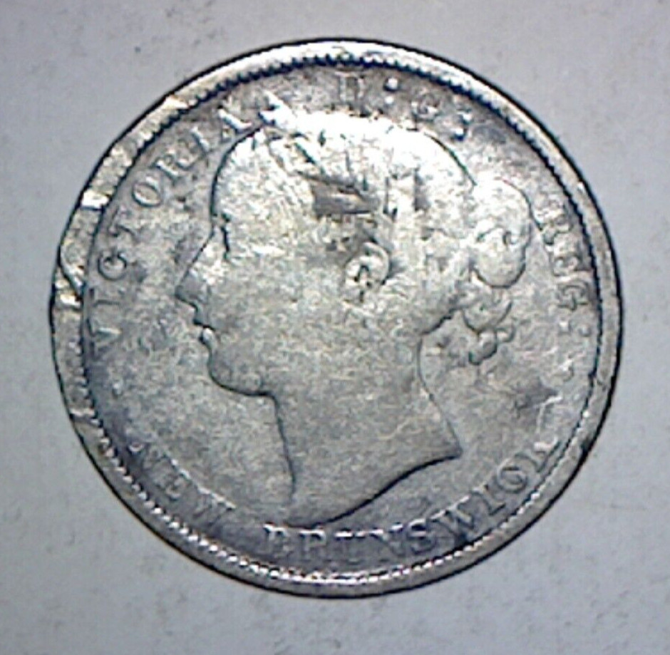 NEW BRUNSWICK 1862 20c