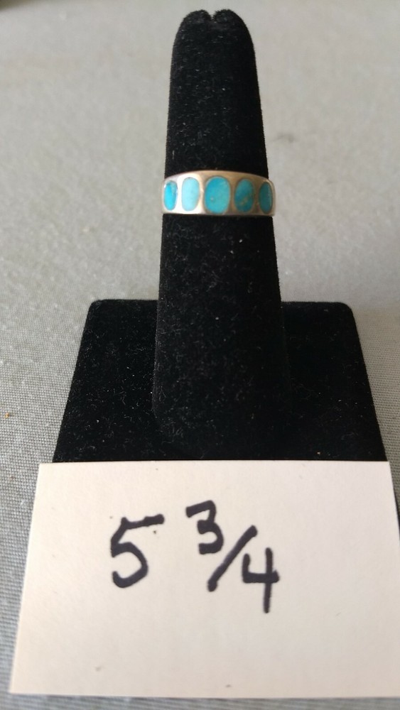 Vintage Native American Sterling Ring size 5 3/4