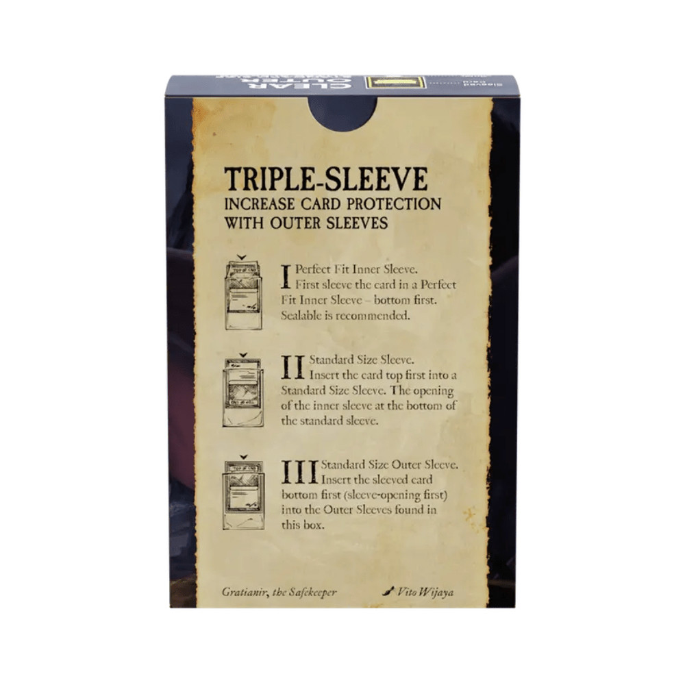 Dragon Shield: Outer Sleeves: Matte: Clear (100)
