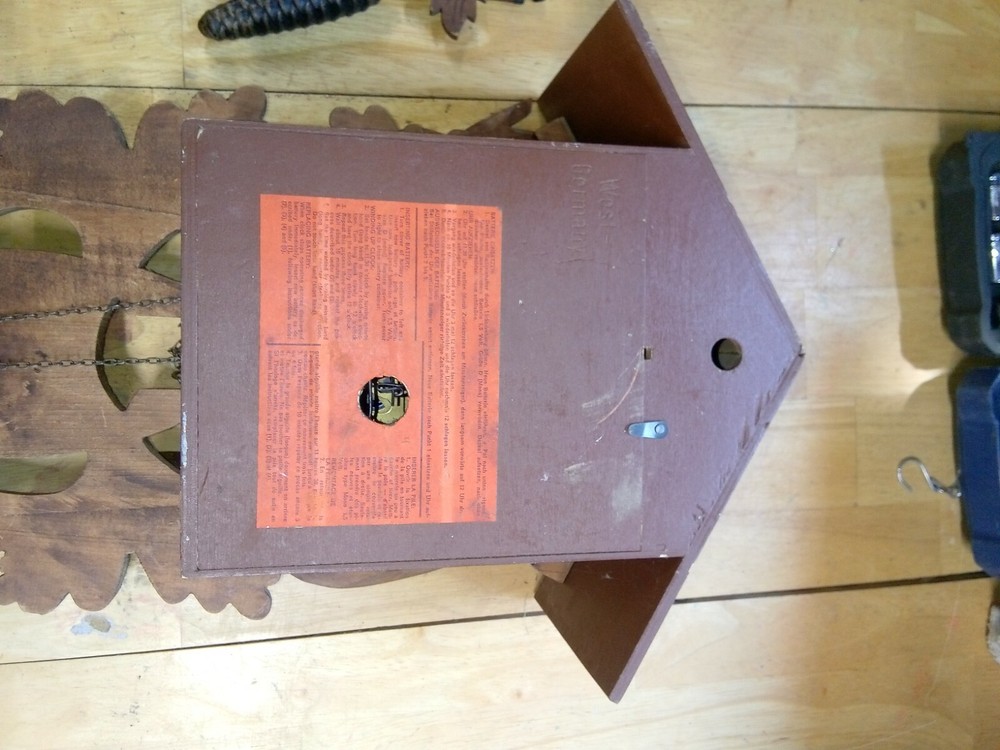west Germany cuckoo clock