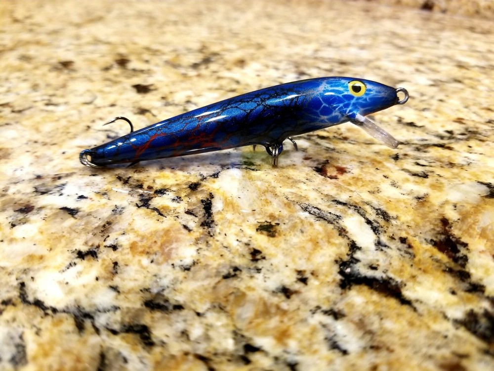Rapala Original Floating F-9 Custom Painted Crankbait New