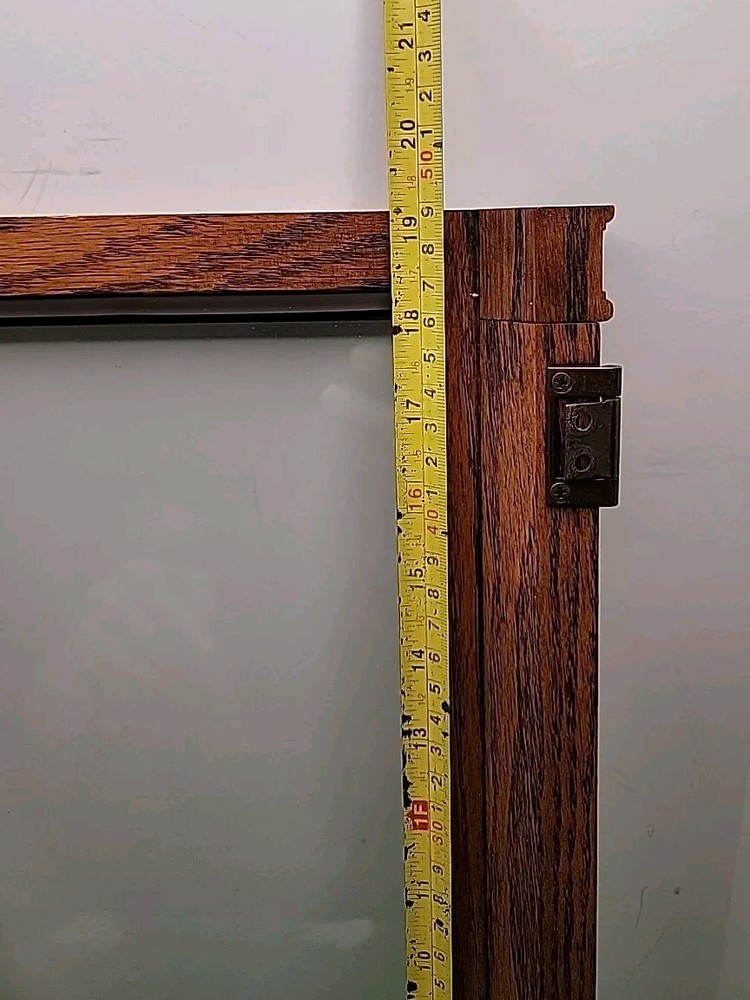 Sandringham Wall Clock Oak Front Door With Glass Replacement Part.