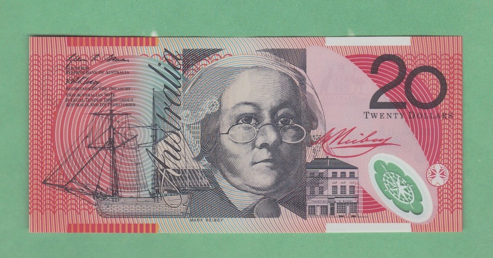 Australia 20 Dollar Note (20)08 P-59f UNCIRCULATED