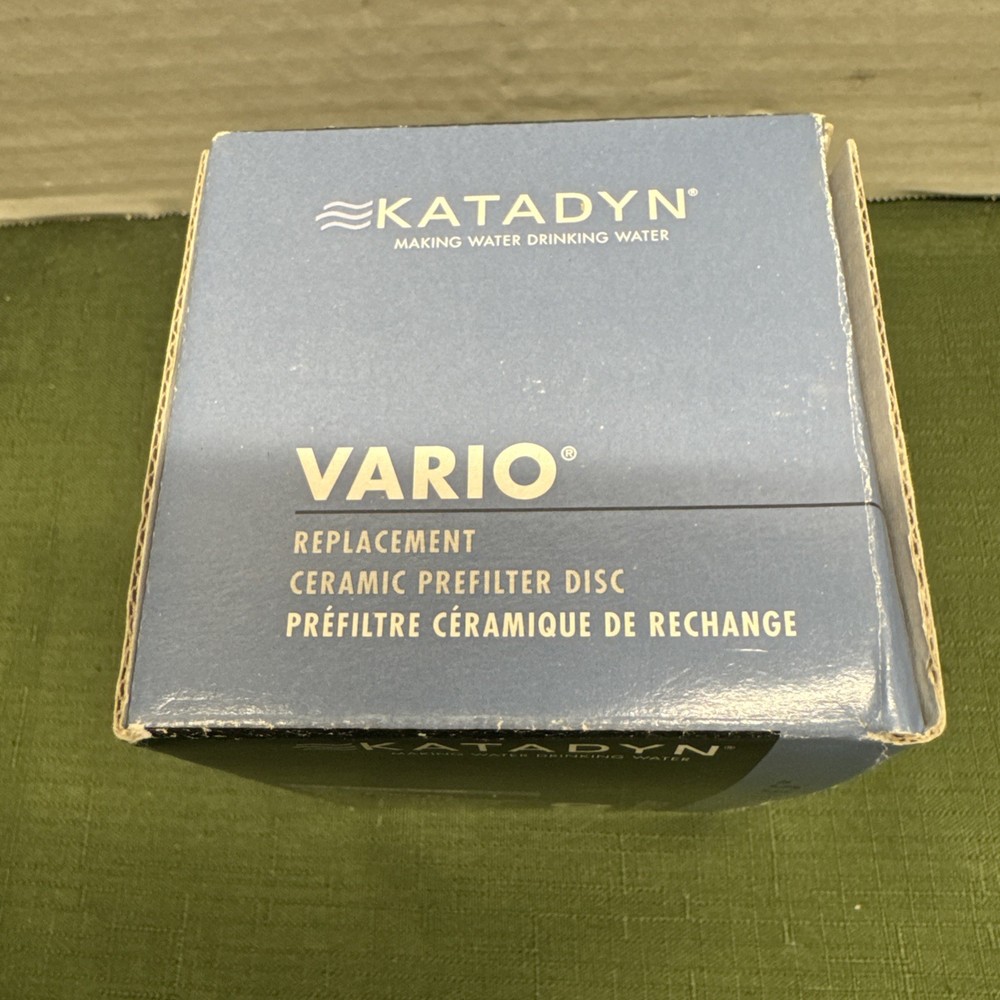 Katadyn Vario Microfilter Disc Replacement, Backcountry Series