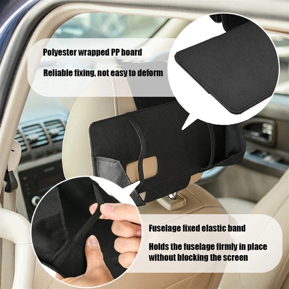 Sturdy Car Headrest Mount Holder for Steam Deck Reliable Gaming Solution