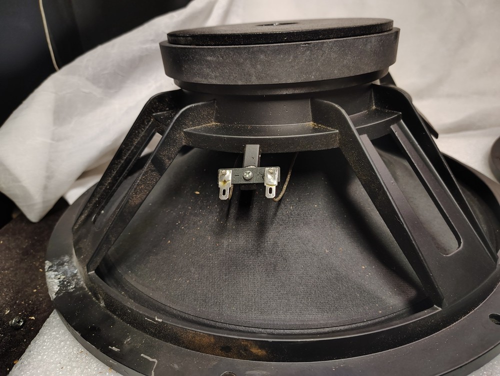 EAP-15D speaker woofers, one pair