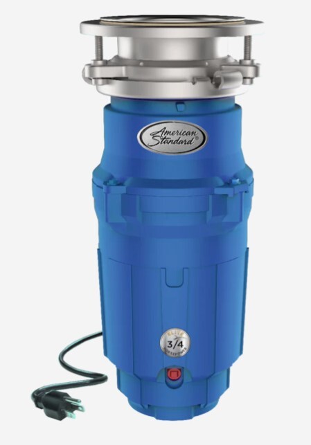 American Standard 3/4HP Slim-Line Elite Garbage Disposal NEW